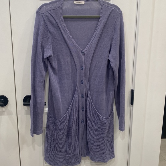 Sandwich Periwinkle Cardigan - Picture 1 of 5
